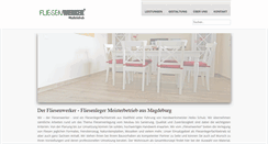 Desktop Screenshot of fliesenwerker.de
